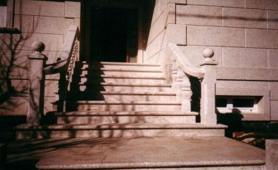 O Canteiro San Ciprián escaleras
